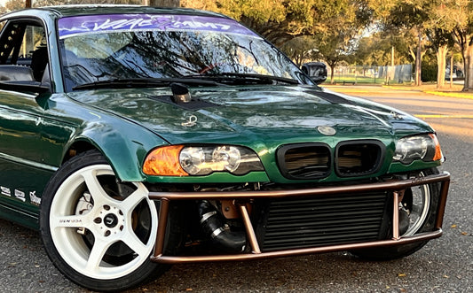 E46 Front Dual Bash Bar