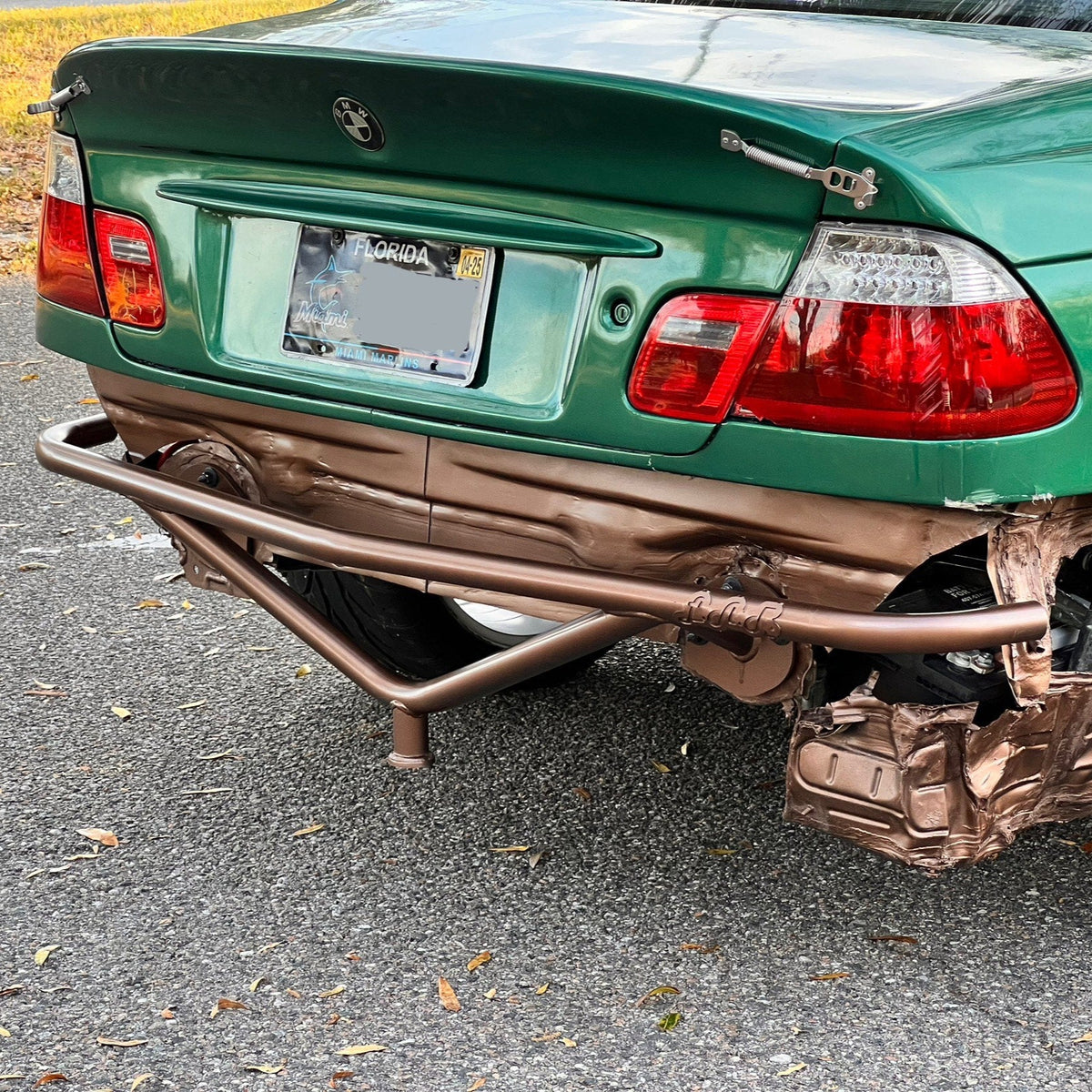 E46 Rear Tubular BMW E46 Rear Bash Bar for Drift Cars | Limitless Auto Fab